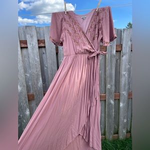 Jodifl faux wrap dress